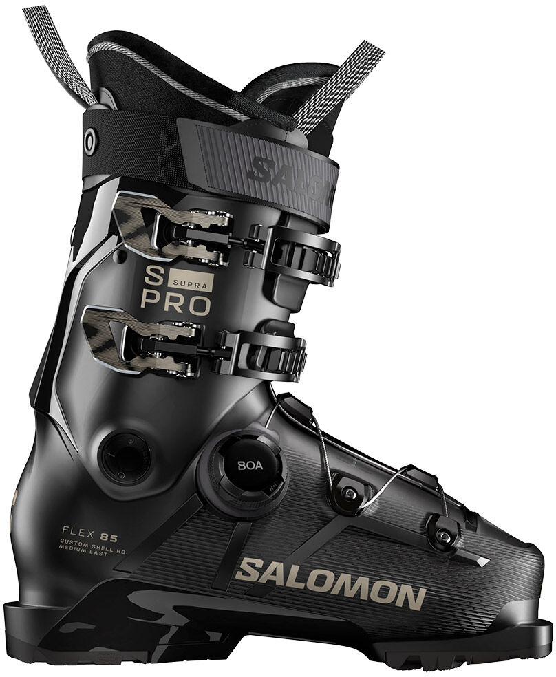 Salomon S/pro Supra Boa 85 W Woman Alpine Ski Boots Black / Black / Light Bronze Met 23.0-23.5 Women