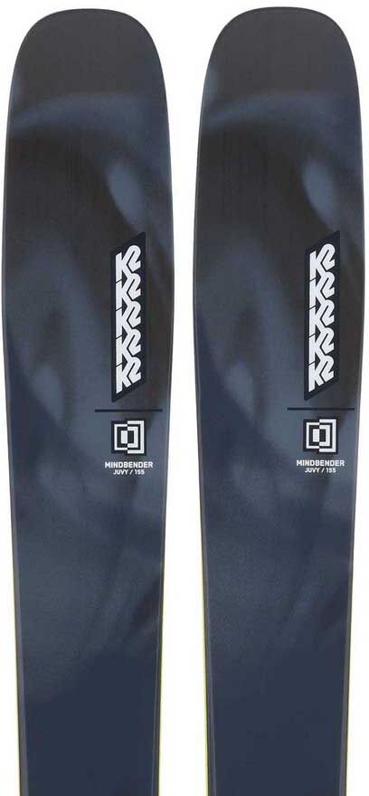 K2 Mindbender Juvy Junior Alpine Skis Pack 145 Boys,Girls