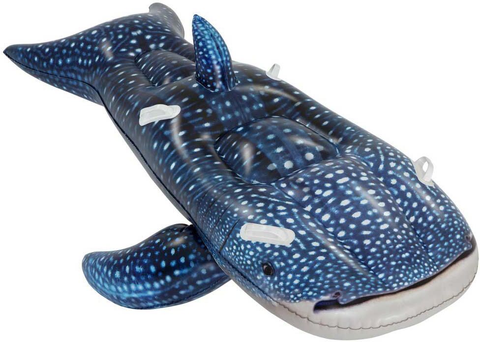 Bestway Whale Shark Pool Air Mattres Blue / White 193 x 122 cm unisex