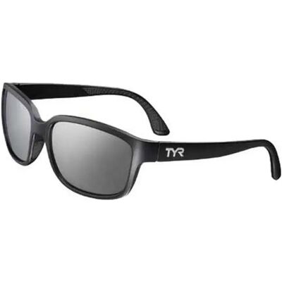 Tyr Mora Kai Polarized Sunglasses Silver / Black One Size male Tyr Mora Kai Polarized Sunglasses Silver / Black One Size male