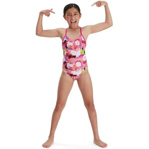 Speedo Punk Floral Lane Line Back Allover Endurance Swimsuit Flamingo Pink / White / Electric Pink / Black / Atomic Li 13-14 Years Girls Speedo Punk Floral Lane Line Back Allover Endurance Swimsuit Flamingo Pink / White / Electric Pink / Black / Atomic Li 13-14 Years Girls
