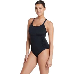 Zoggs Multiway 1 Piece Swimsuit Black 34 Women Zoggs Multiway 1 Piece Swimsuit Black 34 Women