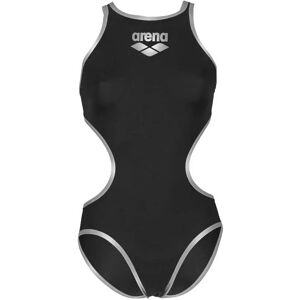 Arena One Biglogo Swimsuit Black / Silver R FR 42 Women Arena One Biglogo Swimsuit Black / Silver R FR 42 Women