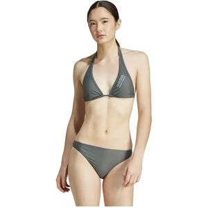 Adidas Padded Sportswear Neckholder Bikini Legend Ivy / Silver Green S Women Adidas Padded Sportswear Neckholder Bikini Legend Ivy / Silver Green S Women