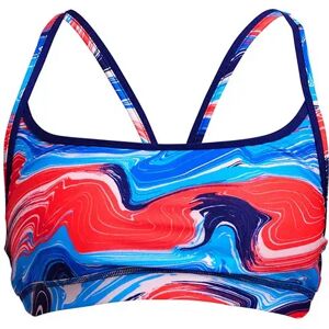 Funkita Sports Bikini Top Wave Craze AUS 10 Women Funkita Sports Bikini Top Wave Craze AUS 10 Women