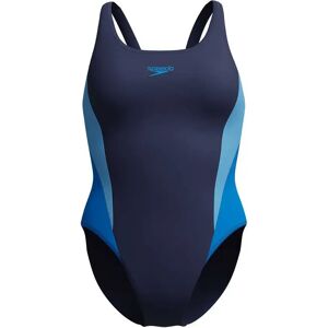 Speedo Colourblock 2.0 Swimsuit Lagoon Blue UK 40 Women Speedo Colourblock 2.0 Swimsuit Lagoon Blue UK 40 Women