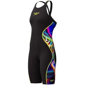 Speedo Fastskin Lzr Pure Intent 2.0 Openback Swimsuit Black / Molten Blur / Hyper Yellow UK 23 Women Speedo Fastskin Lzr Pure Intent 2.0 Openback Swimsuit Black / Molten Blur / Hyper Yellow UK 23 Women