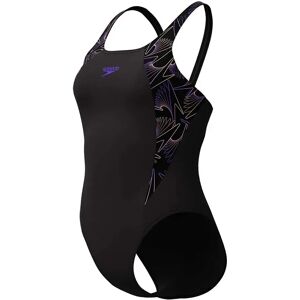 Speedo Hyperboom Splice Muscleback Swimsuit Bright Peach UK 34 Women Speedo Hyperboom Splice Muscleback Swimsuit Bright Peach UK 34 Women