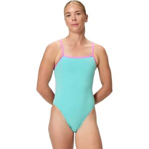 Speedo Female Solid Tri Back Swimsuit Wave UK 32 Women Speedo Female Solid Tri Back Swimsuit Wave UK 32 Women