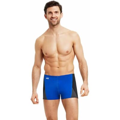 Zoggs Prism Hip Racer Swimming Shorts Royal / Black XL Men Zoggs Prism Hip Racer Swimming Shorts Royal / Black XL Men