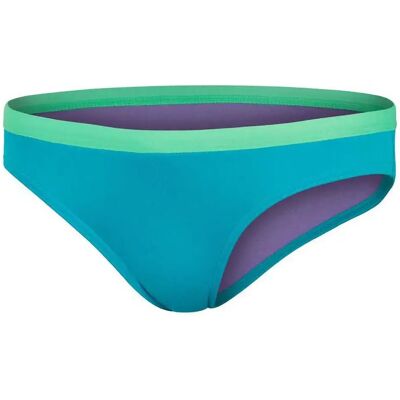 Speedo Solid Waistband Bikini Bottom Aquarium / Fake Green UK 30 Women Speedo Solid Waistband Bikini Bottom Aquarium / Fake Green UK 30 Women