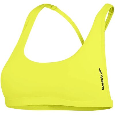 Speedo Solid Convertible Bikini Top Bitter Lime XS Women Speedo Solid Convertible Bikini Top Bitter Lime XS Women