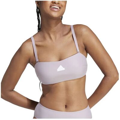 Adidas Icon Ban Bikini Top Preloved Fig / White 40 Women Adidas Icon Ban Bikini Top Preloved Fig / White 40 Women