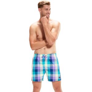 Speedo Check Leisure 16´´ Swimming Shorts Ammonite Blue / Spritz / Miami Lilac / Aquarium L Men Speedo Check Leisure 16´´ Swimming Shorts Ammonite Blue / Spritz / Miami Lilac / Aquarium L Men