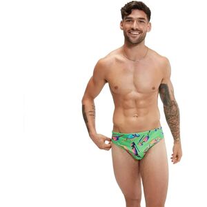 Speedo Fundies 5 Cm Swimming Brief Fluo Green / Fluo Blue / Manadarin Peel / Flare Pink / Lem UK 26 Men Speedo Fundies 5 Cm Swimming Brief Fluo Green / Fluo Blue / Manadarin Peel / Flare Pink / Lem UK 26 Men