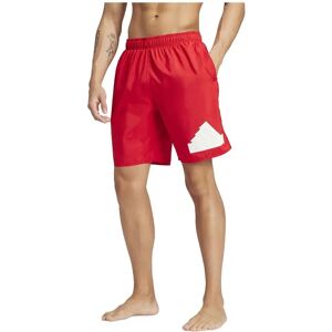 Adidas Logo Clx Swimming Shorts Better Scarlet / White S Men Adidas Logo Clx Swimming Shorts Better Scarlet / White S Men