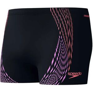 Speedo Duo Logo Print Swimming Boxer Black / Coral Sands / Neon Violet UK 38 Men Speedo Duo Logo Print Swimming Boxer Black / Coral Sands / Neon Violet UK 38 Men