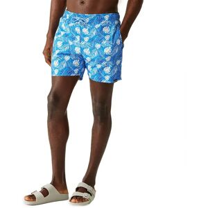Regatta Loras Swimming Shorts Elysian Blue Leaf Series L Men Regatta Loras Swimming Shorts Elysian Blue Leaf Series L Men