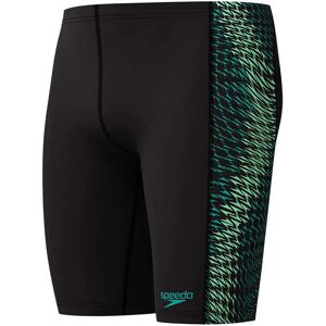 Speedo Endurance+ Tech Panel Jammer Black / Turquoise Gem UK 30 Men Speedo Endurance+ Tech Panel Jammer Black / Turquoise Gem UK 30 Men