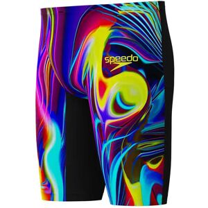 Speedo Fastskin Lzr Pure Valor 2.0 Jammer Black / Molten Blur UK 23 Men Speedo Fastskin Lzr Pure Valor 2.0 Jammer Black / Molten Blur UK 23 Men