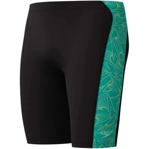Speedo Hyperboom Panel Jammer Black / Turquoise Gem UK 36 Men Speedo Hyperboom Panel Jammer Black / Turquoise Gem UK 36 Men