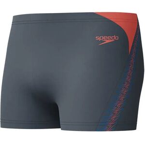 Speedo Hyperboom Splice Swimming Shorts Grey Lead / Neon Coral 32 Men Speedo Hyperboom Splice Swimming Shorts Grey Lead / Neon Coral 32 Men