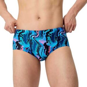 Speedo Printed 5.3in Swimming Brief Canyon Ombre / Black UK 28 Men Speedo Printed 5.3in Swimming Brief Canyon Ombre / Black UK 28 Men