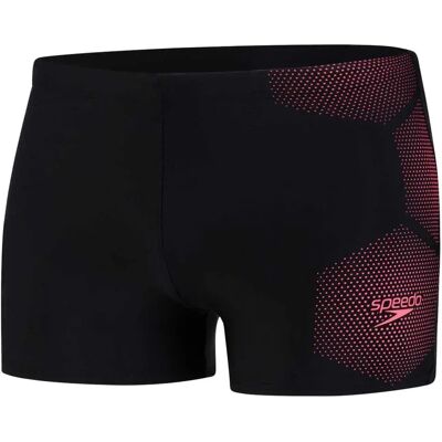 Speedo Tech Placement Swimming Boxer Speedo Black / Psycho Red UK 32 Men Speedo Tech Placement Swimming Boxer Speedo Black / Psycho Red UK 32 Men