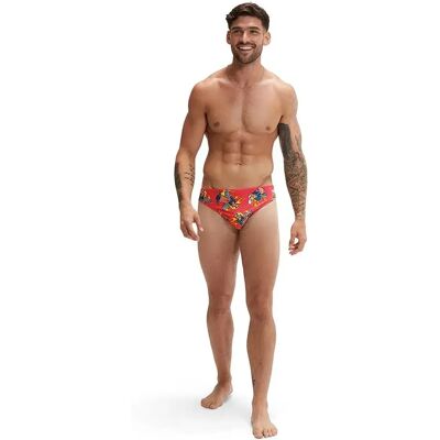Speedo Fundies 5 Cm Swimming Brief Bloominous Pink / Cupid Coral / Light Slate / Lemon Driz UK 30 Men Speedo Fundies 5 Cm Swimming Brief Bloominous Pink / Cupid Coral / Light Slate / Lemon Driz UK 30 Men