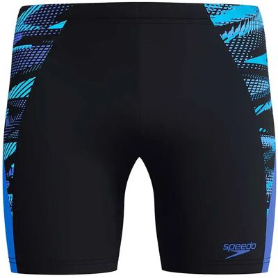 Speedo End+ Max Splice Jammer Black / Cobalt Pop UK 32 Men Speedo End+ Max Splice Jammer Black / Cobalt Pop UK 32 Men