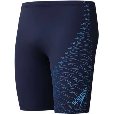 Speedo Medley Logo Jammer Navy / Lagoon Blue UK 28 Men Speedo Medley Logo Jammer Navy / Lagoon Blue UK 28 Men