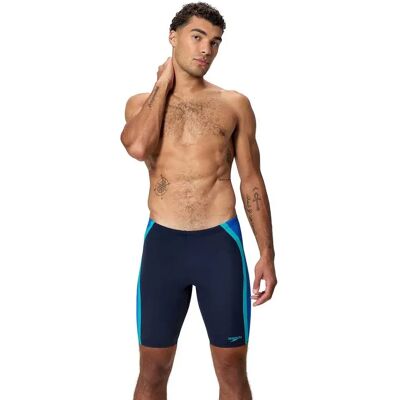 Speedo Solid Splice Jammer Peacoat / Deep Sapphire UK 30 Men Speedo Solid Splice Jammer Peacoat / Deep Sapphire UK 30 Men