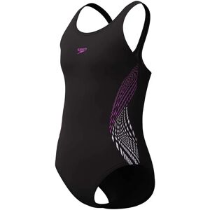 Speedo Placement Muscleback Swimsuit Diva 9-10 Years Girls Speedo Placement Muscleback Swimsuit Diva 9-10 Years Girls