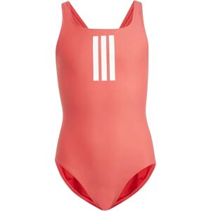 Adidas 3 Stripes Swimsuit Semi Lucid Red / White 4-5 Years Girls Adidas 3 Stripes Swimsuit Semi Lucid Red / White 4-5 Years Girls