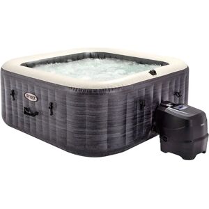 Intex Greystone Deluxe 175x175x71 Cm Inflatable Hot Tub Grey 795 Liters unisex Intex Greystone Deluxe 175x175x71 Cm Inflatable Hot Tub Grey 795 Liters unisex