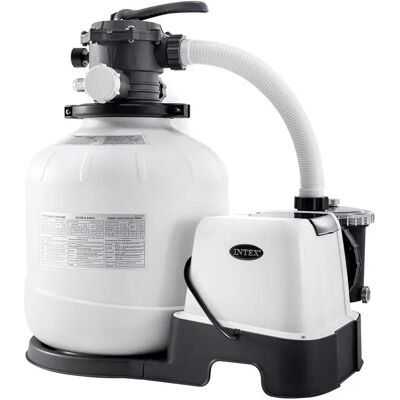 Intex Qx2600 Treatment Plant Sand Filter With Saline Chlorination Krystal Clear 11g/h 56800 L White / Black One Size unisex Intex Qx2600 Treatment Plant Sand Filter With Saline Chlorination Krystal Clear 11g/h 56800 L White / Black One Size unisex