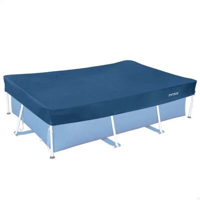 Intex Rectangular All Year Pool Cover Dark Blue 3.00x1.99 m unisex Intex Rectangular All Year Pool Cover Dark Blue 3.00x1.99 m unisex