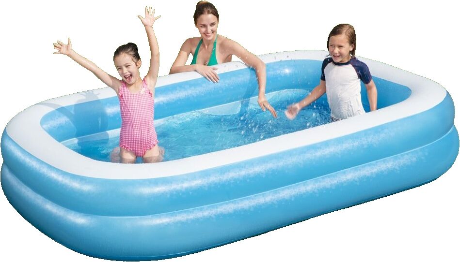 Bestway Rectangular Inflatable Pool 262x175x51 Cm Blue One Size unisex