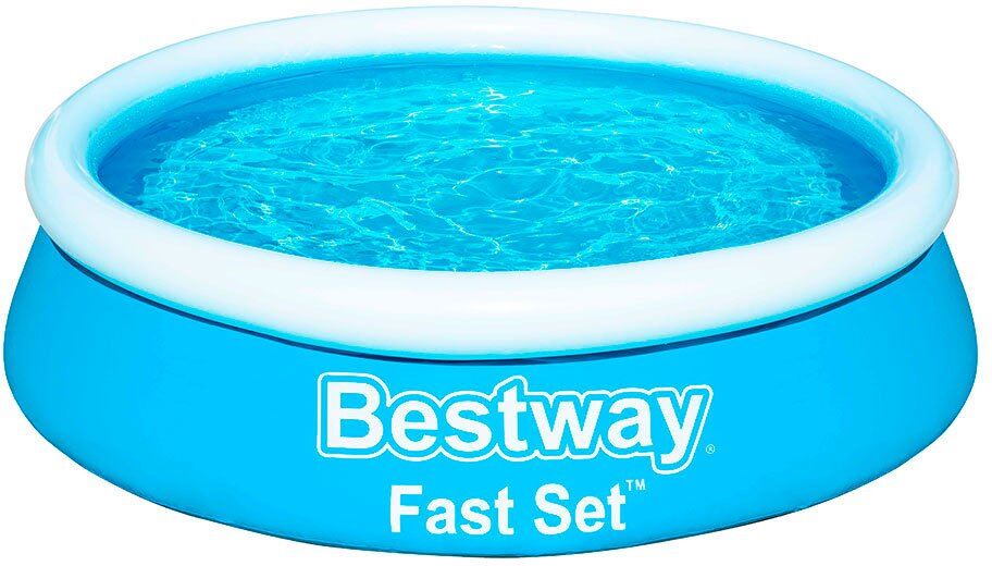 Bestway Fast Set 183x51 Cm Round Inflatable Pool Blue 940 Liters unisex