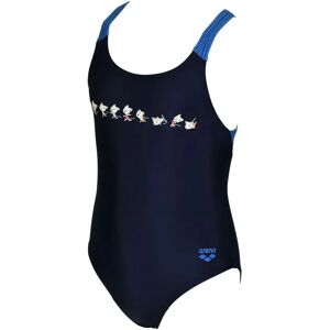 Arena Friends Swimsuit Navy / Turquoise 24 Months-3 Years Girls Arena Friends Swimsuit Navy / Turquoise 24 Months-3 Years Girls