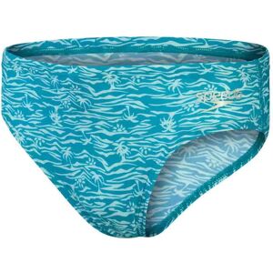 Speedo Allover 6.5 Cm Swimming Brief Aquarium / Aquasplash 11-12 Years Boys Speedo Allover 6.5 Cm Swimming Brief Aquarium / Aquasplash 11-12 Years Boys