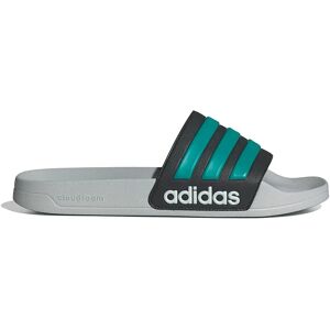 Adidas Adilette Shower Slides Core Black / Pure Teal / Grey Two UK 6 Men,Women Adidas Adilette Shower Slides Core Black / Pure Teal / Grey Two UK 6 Men,Women