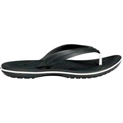 Crocs Crocband Flip Flops Black UK 11 Men,Women Crocs Crocband Flip Flops Black UK 11 Men,Women