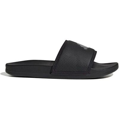 Adidas Adilette Comfort Slides Core Black / Aurora Met / Aurora Black UK 4 Women Adidas Adilette Comfort Slides Core Black / Aurora Met / Aurora Black UK 4 Women