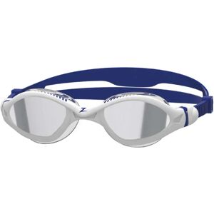 Zoggs Tiger Lsr+ Mirror Swimming Goggles White Blue Regular Men,Women Zoggs Tiger Lsr+ Mirror Swimming Goggles White Blue Regular Men,Women