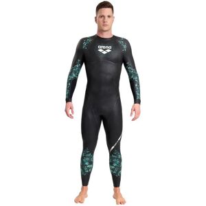 Arena Powerskin Storm Long Sleeve Neoprene Wetsuit Coral Blue / Black L Men Arena Powerskin Storm Long Sleeve Neoprene Wetsuit Coral Blue / Black L Men