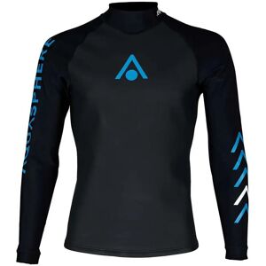 Aquasphere Aquaskin Uv Long Sleeve T-shirt Black / Blue 2XL Men Aquasphere Aquaskin Uv Long Sleeve T-shirt Black / Blue 2XL Men