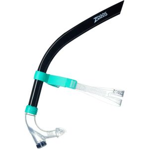 Zoggs Center Line Frontal Snorkel Black / Tuquoise One Size unisex Zoggs Center Line Frontal Snorkel Black / Tuquoise One Size unisex