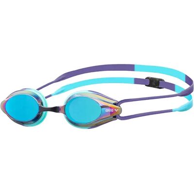 Arena Tracks Mirror Swimming Goggles Turquoise One Size Men,Women Arena Tracks Mirror Swimming Goggles Turquoise One Size Men,Women