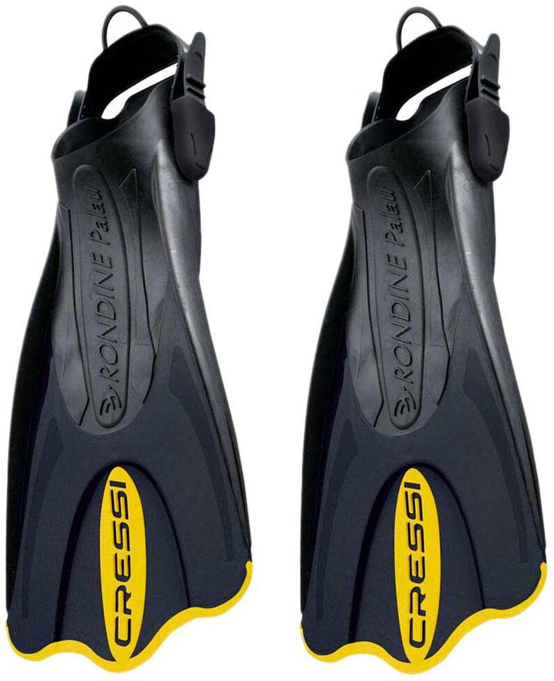 Cressi Palau Saf Swimming Fins Black / Yellow EU 41-44 unisex
